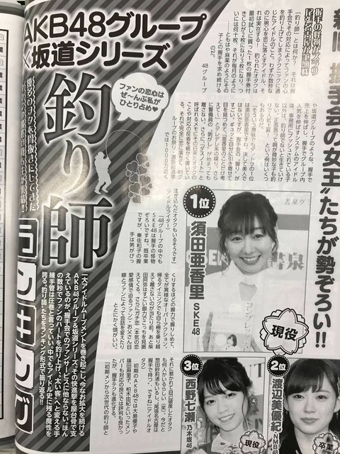 【AKB48G】これを言うアイドルは好きじゃない、嘘臭いと思ってしまう発言ある?