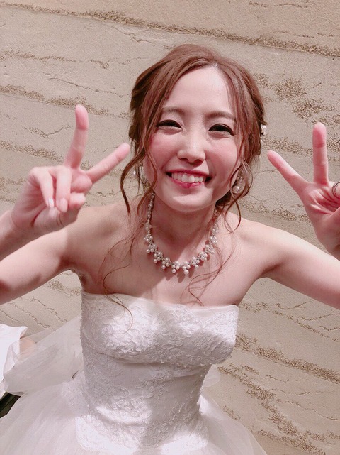 【元SKE48】古川愛李の結婚式の模様がこちら。現役、元メンバーも多数参加