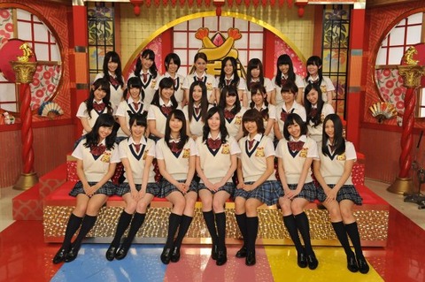 【悲報】SKE48のテレビ出演時間がモー娘。以下・・・