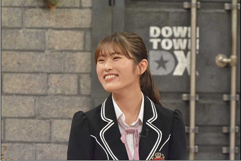 【NMB48】渋谷凪咲が「ダウンタウンDX」に出演！渋谷凪咲の行動に松本人志「やってることジミー大西」