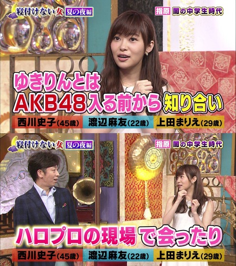 【対立】指原莉乃と柏木由紀ってモーヲタ時代からの親しい仲なのに、どうしてヲタ同士はいつまでもいがみ合いを続けてるのか