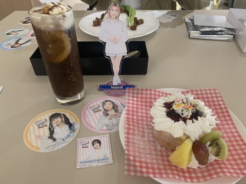 【AKB48】コラボカフェ、メンバーアクスタ完売のお知らせ