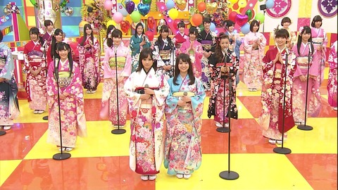 【回顧】全盛期のAKB48は正月に冠特番があったという現実・・・
