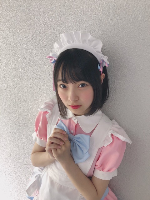 【NMB48】三宅ゆりあちゃん、メイドコスプレで可愛さ限界突破してしまう！