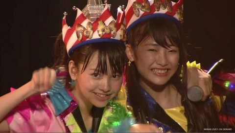 【NMB48】本郷柚巴ちゃん(13)の谷間wwwwww
