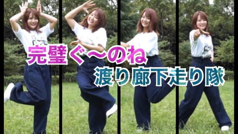 【元AKB48】平嶋夏海さん、完璧ぐ～のねを踊る