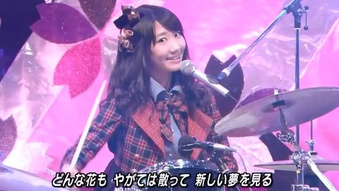 【AKB48】柏木由紀のドラム見てるとイライラする