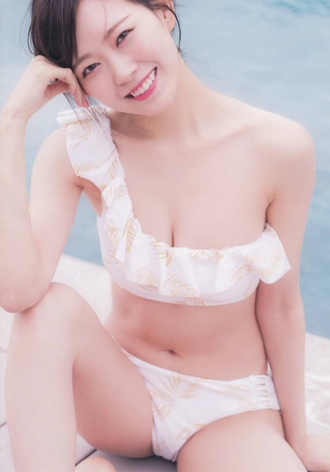 【画像】NMB48のグラビアが話題になってるが、最近のみるきーめちゃくゃ脱いでるじゃん！【渡辺美優紀】