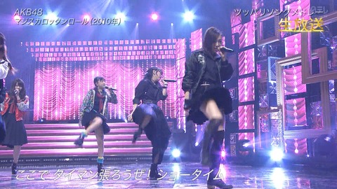 【悲報】SKE48須田亜香里が日テレ生放送で大事故!中身が見えてしまうwww