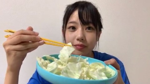 【STU48】瀧野由美子さんの晩ごはんが質素ｗｗｗ