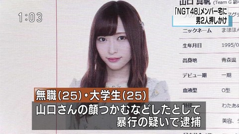 Ngt48暴行事件 デーブスペクター 今回の事件は握手会 総選挙