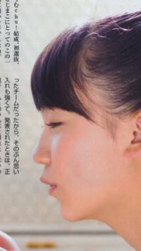 【AKB48】小嶋真子の過去と現在の横顔から見る鼻の進化ｗｗｗ