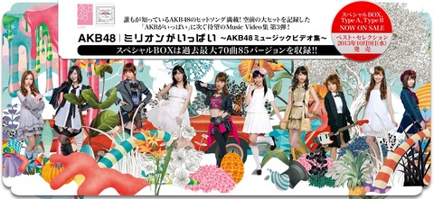 AKB48のミリオンが割れるのはいつ頃なのか?