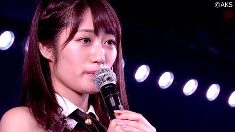 【AKB48】藤田奈那が劇場公演にて卒業発表