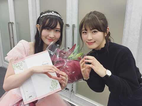 【NMB48】渋谷凪咲「こんなにも純粋で、心が可愛いくて、最高に美しい人はきっと世界中探してもふうこさんだけです」【矢倉楓子】