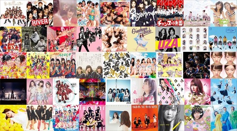 【AKB48】カップリング曲MV211作品がサブスク解禁(1)