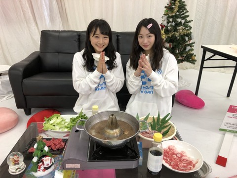 【悲報】NMB48次世代エース候補が先輩の食べ残しをwww【山本彩加・梅山恋和】