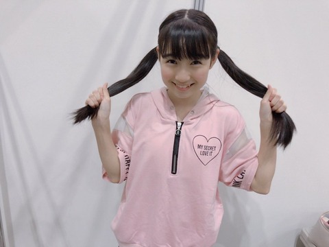 【ロリコンスレ】HKT48今村麻莉愛（14）の胸の膨らみｗｗｗ