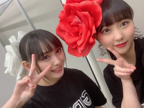 【朗報】みくりん、TGCで難波さんと和解ｗｗｗ【HKT48・田中美久】