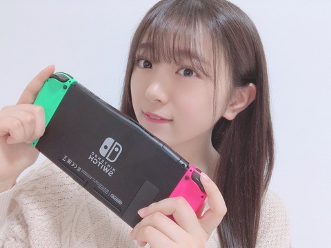 【朗報】任天堂Switchが買えなくて激おこだったHKT48武田智加ちゃん、無事Switchをゲットした模様