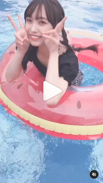 【NMB48】梅山恋和たん突然の水着動画キタ━━━━(゚∀゚)━━━━!!【557】