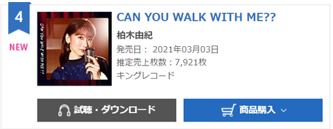 【悲報】柏木由紀さん7年ぶりのソロシングルが7921枚の大爆死・・・