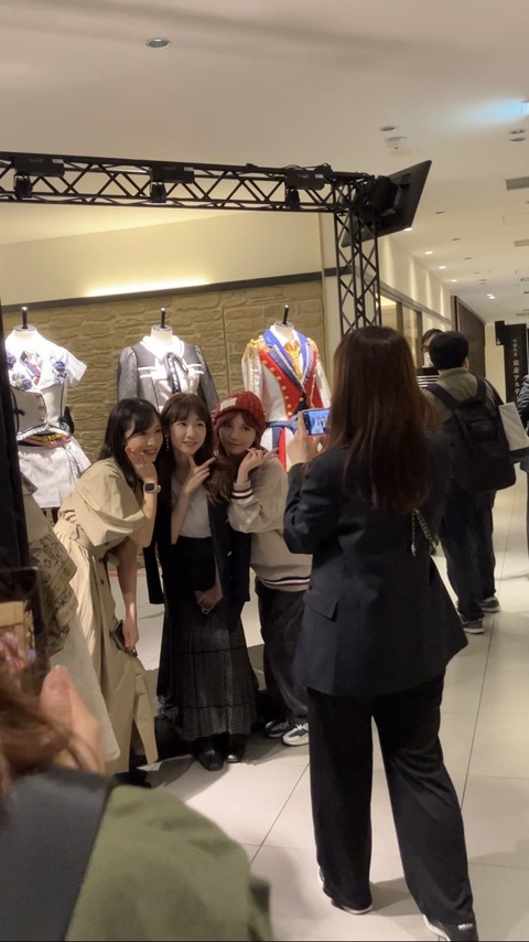【動画あり】大丸東京にAKB48メンバーが登場！