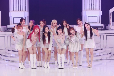 【朗報】IZ*ONEさん、ミニアルバムのプロモーションで17本の歌番組に出演！