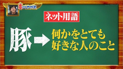 【悲報】嵐にしやがれで「ドル豚」が紹介されるｗｗｗｗｗｗ