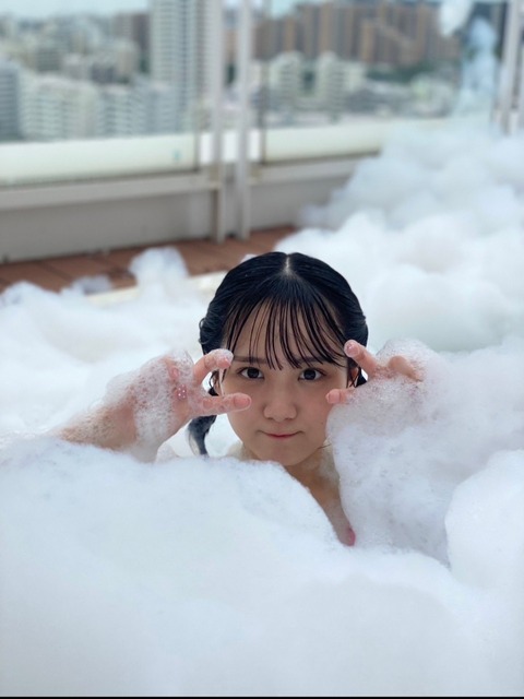 【画像】田口愛佳さんの泡風呂オフショットがコチラです！【AKB48】