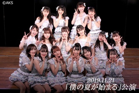 【AKB48】12月9日~19日の劇場公演スケジュール発表!!!