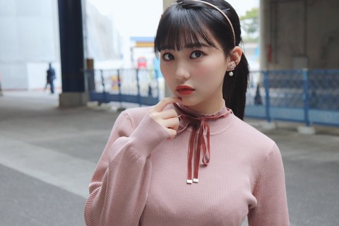 【HKT48】田中美久の透けブラお●ぱい!!!【みくりん】