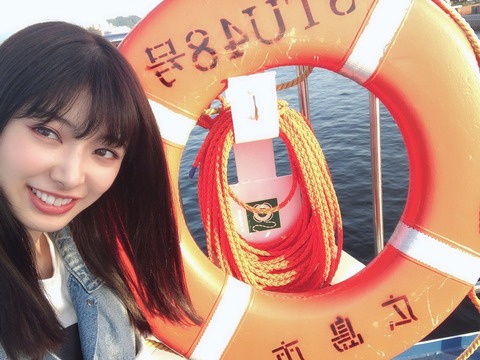 【朗報】広島で映画を撮影中の武藤十夢が、STU48の船上劇場公演を視察！