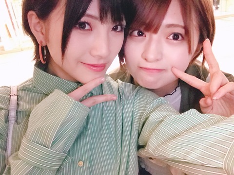 【AKB48】なぁちゃん、長期休養から復帰したチーム8佐藤七海を誘って2人きりで食事へ行く【岡田奈々】