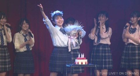 【STU48】工藤理子さん、卒業発表せず