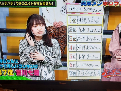 【AKB48】奥原妃奈子が選んだお姉さんにしたいメンバーランキングwwｗ