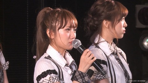 【AKB48】高橋みなみ「組閣も兼任解除も、メンバーとして納得いかないことだらけです。」