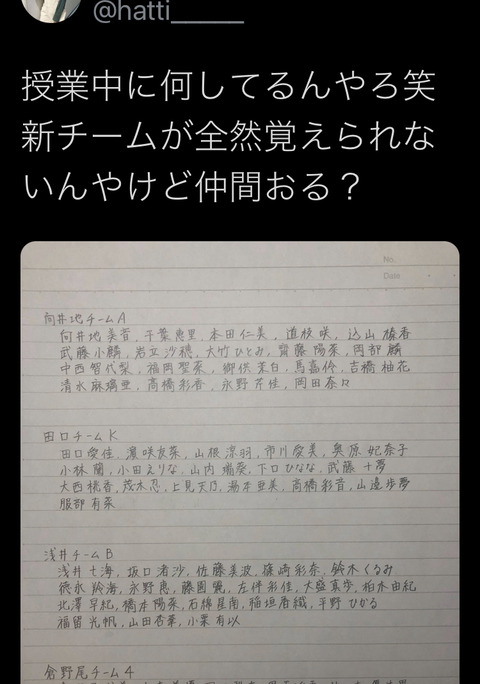 【悲報】AKB48の新チームメンバーが覚えられない・・・