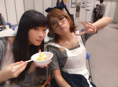 【AKB48】高橋みなみ、チキンライスをおかずにフランスパン食べる