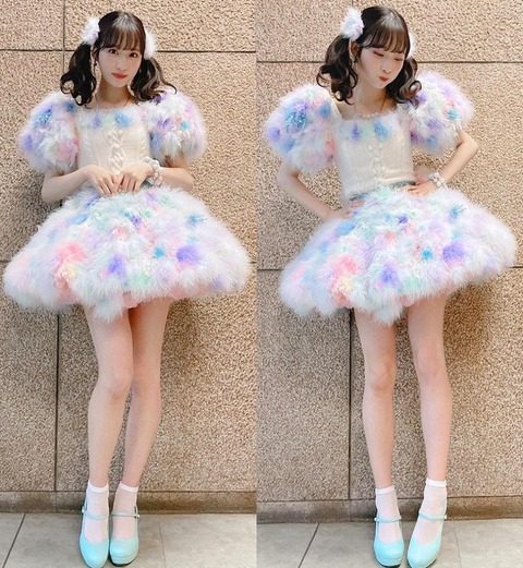 【AKB48】小栗有以の脚 vs 行天優莉奈の胸、お前らどっちを舐めたい？