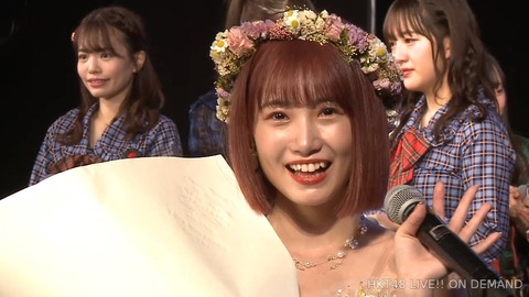 【HKT48】朝長美桜さん、ひっそりと卒業