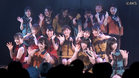 【AKB48】チーム4は公演で無理に生歌やらなくてもいいんじゃないか?