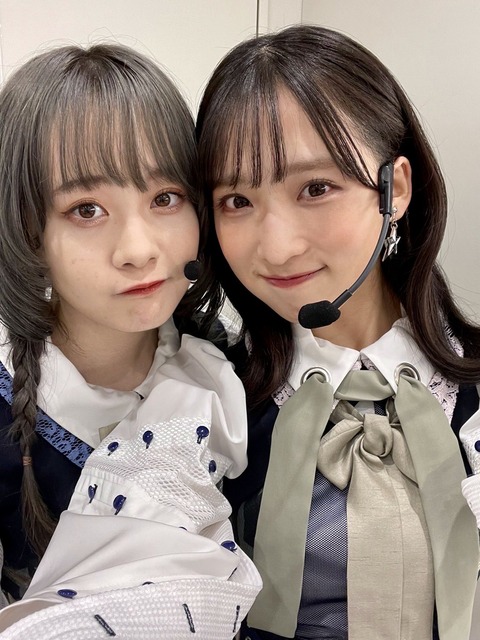 【悲報】ゆいゆいと横山結衣がベッタリ【AKB48・小栗有以】