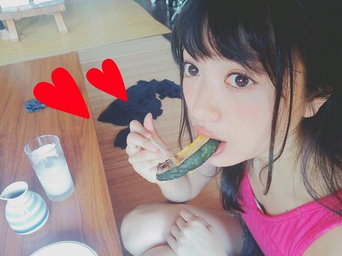 【NGT48】きたりえが食べてるカボチャになりたい(*´Д`)ﾊｧﾊｧ【北原里英】