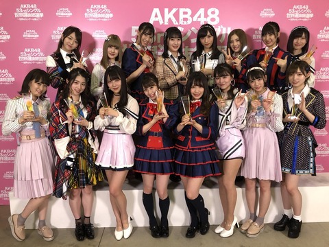 AKB48グループ感謝祭~ランクインコンサート~、お出迎えレーン発表