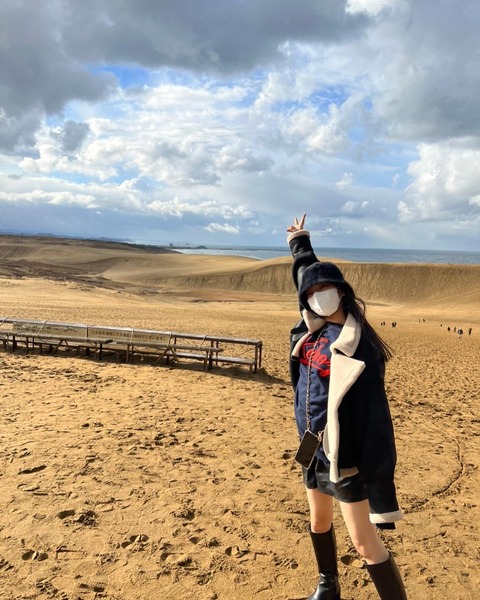 【画像】こちらが鳥取砂丘になります。ご覧ください【AKB48・徳永羚海】