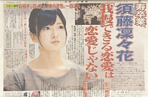 【NMB48】須藤凜々花は結局「卒業発表」したの？してないの？