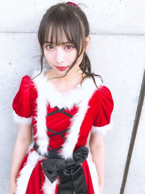 【画像】AKB48Gメンバーのサンタコスを集めるスレ