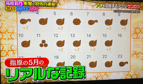 【画像】指原莉乃ちゃん、5月に捻り出したう○こを公開ｗｗｗ