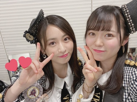 【AKB48】つい先週まで長谷川百々花を宣伝してたメンバーが掌返して坂川陽香を宣伝してるんだが